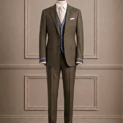 Tailored suit look