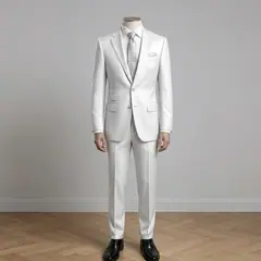 Tailored suit look