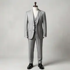 Tailored suit look