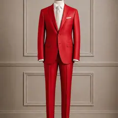Tailored suit look